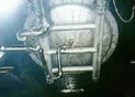 抽出機からの排出